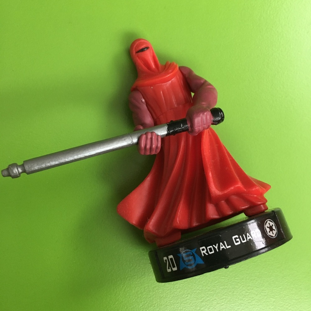 ROYAL GUARD Attacktix battle action figure game piece 2005 HASBRO 20 Stun